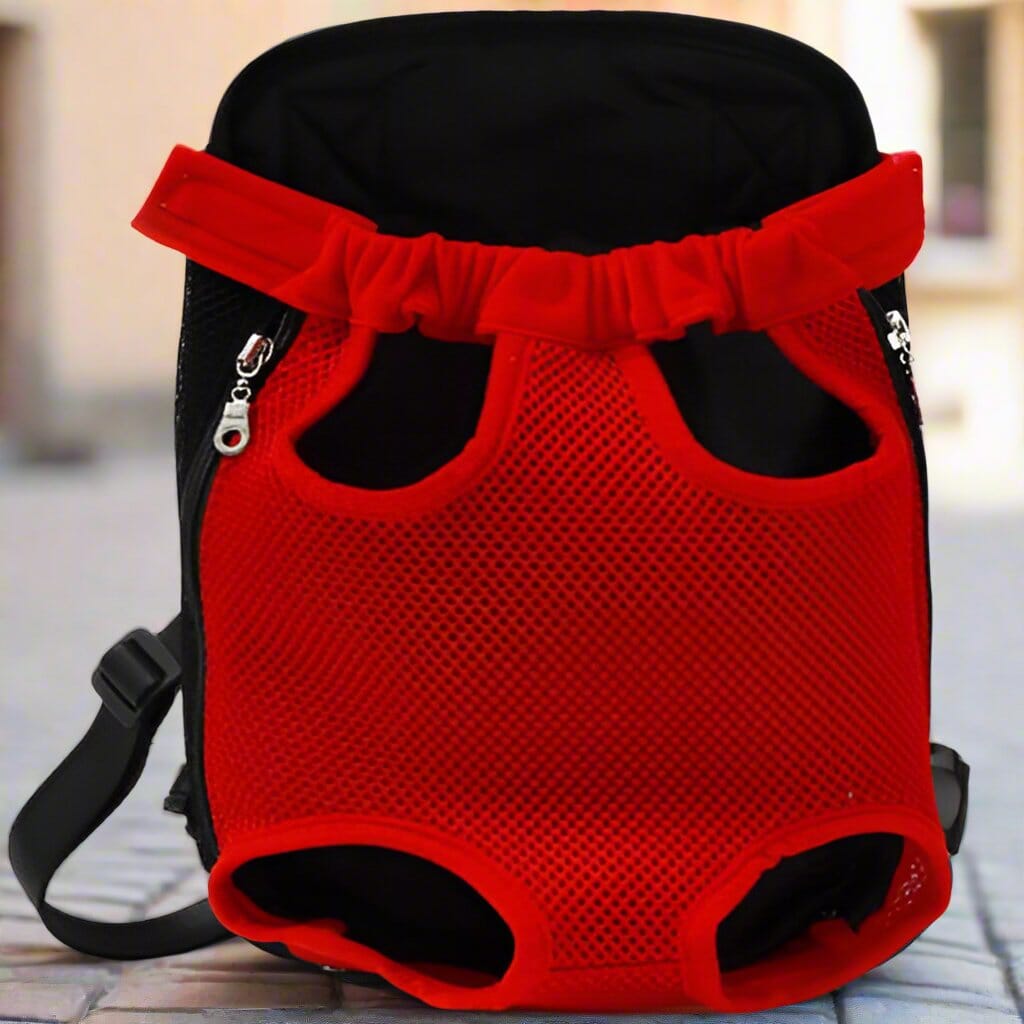 Sac à dos chat - PetExplorer™ - Rouge